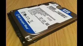 Is not detected. The simplest repair of the hard drive WD Western Digital Scorpio Blue 320Gb