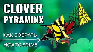 How to solve Clover Pyraminx. All needed algorithms.
