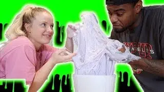 How To Make SLIME! We made a GALLON!  CRAZY!