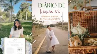 Criando a Identidade visual do nosso casamento 💙💍 | Diário de Noiva EP. 03