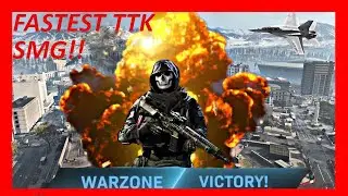 The NEW best SMG in Warzone! FASTEST TTK (Cold War Warzone)