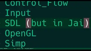 SDL at home in Jai [live 2025-03-03]