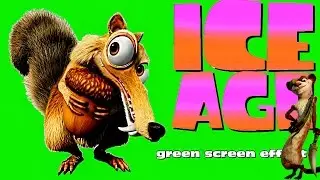 green screen ice age