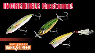 INCREDIBLE Custom Bank & Creek Topwater Selection (May & June Fishing Tackle Kit)