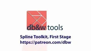 db&w Tools Spline Toolkit, First Stage