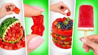 10 Ways To Use A Watermelon || Amazing Food Hacks 🍉