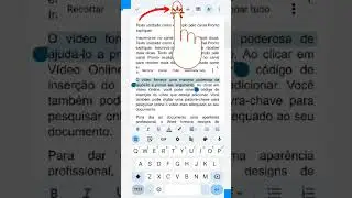 Veja como colocar texto tachado no Google docs pelo celular! 