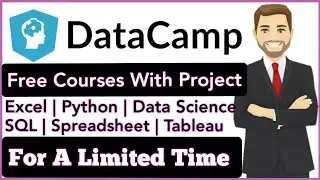 DataCamp Free Online Courses | DataCamp Free Certification Courses | Free DataCamp Online Courses |