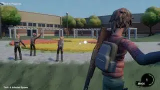 The Last of Us Infected in Dead Rising's Mall