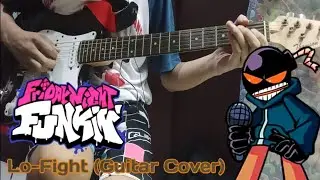 Friday Night Funkin' - Lo-Fight GUITAR COVER/DUB (w/ tutorial) (Whitty's Vocals)