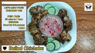 How to cook LET'S MEAT PARE! CHICHABU 1KG (Boiled-Fried)