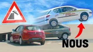 Sauter avec une Voiture : Ça fait quoi ? On le teste avec @CharlesMelanie