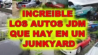 INCREIBLE LOS AUTOS JDM QUE HAY EN UN JUNKYARD (SKYLINE)