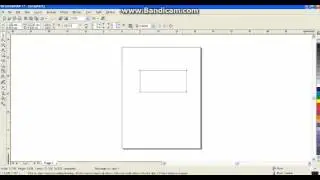 how to create rectangle on corel draw