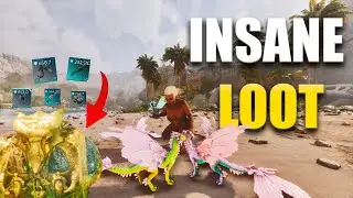Ark how to get insane loot using the drakeling
