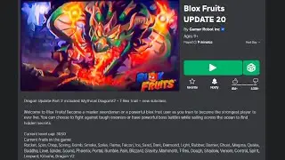 VAZOU A NOVA ATUALIZAÇÃO DO BLOX FRUITS NO ROBLOX!