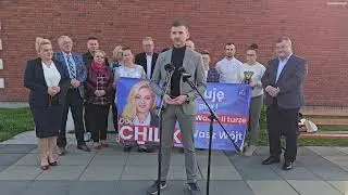 Konferencja prasowa Doroty Chilik