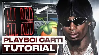 How To Make HARD BEATS For PLAYBOI CARTI (ALL RED)