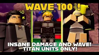 TITAN UNITS ONLY VS. INFINITE MODE! FT: PEOPLE FROM DISCORD!
