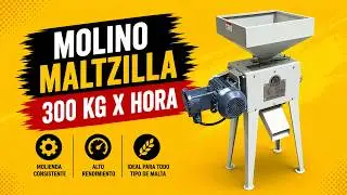 Como usar nuestro Molino Industrial Maltzilla / Cerveza Artesanal