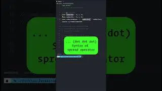 🚀 How to use the ...Spread Operator👍🏻 