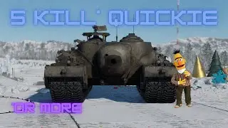 T95 Doom Turtle - 5 Kill* Quickie (*or more) - War Thunder
