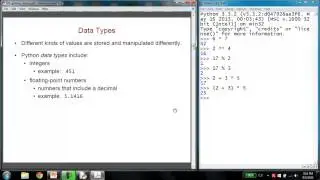 Getting Started With Python (using IDLE)
