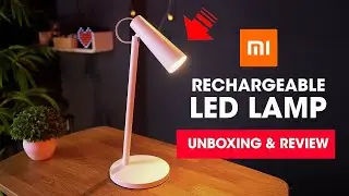 #miindia Xiaomi Mi Rechargeable LED Lamp Unboxing & Hands on Review + Giveaway