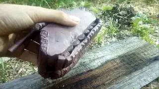 Танк Маус из пластилина(2)
