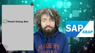 SAP ABAP Eğitimi 27 - Modal Dialog Box Screen