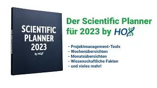 Der Scientific Planner 2023 by HOX