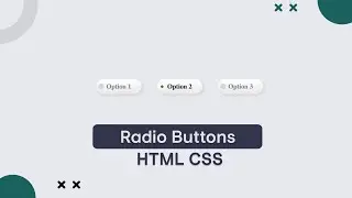 Radio buttons HTML CSS | amanselfcoder