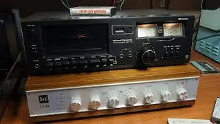 National Panasonic 612 cassette deck repair