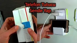 Telefon Tutucusu Nasıl Yapılır - How to Make a Phone Holder - Telefon Kılıfı - Phone case