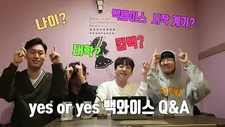 드디어 그들이 돌아왔다? | yes or yes 백와이스 Q&A!