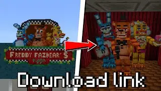 Map FNAF 2 reboot in Minecraft Bedrock (DOWNLOAD IN DESCRIPTION) 