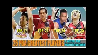 25 Greatest PBA Players of All Time | PBA | emv random tv