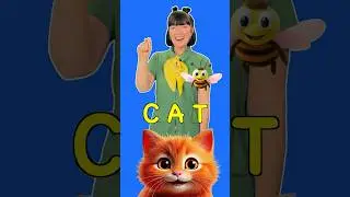 How to Spell CAT 🐱 | First Words for Toddlers