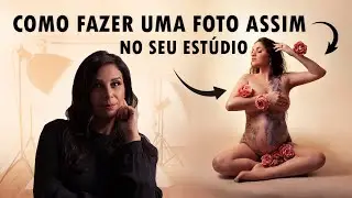 Como fazer uma foto artística em estúdio?