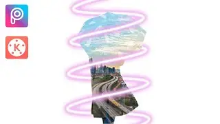 Tutorial Edit Foto Bergerak - ANIMATE DOUBLE EXPOSURE Di PicsArt & Kinemaster