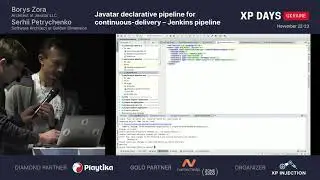 Javatar declarative pipeline for CI/CD (Borys Zora and Serhii Petrychenko, Ukraine) [UA]