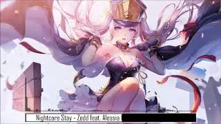 Nightcore Stay - Zedd feat. Alessia Cara - Cover by Macy Kate
