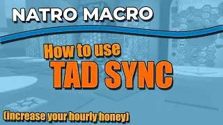 How Blue Hives Make EXTRA Honey with TAD SYNC (and how to set it up) | Bee Swarm Simulator