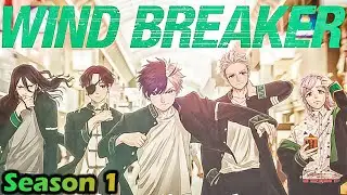[Full] Wind Breaker Season 1 Explained In Hind/Urdu |  Wind Breaker Season 1 | Anime Explained |