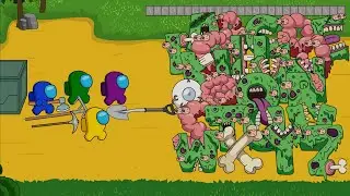 AMONG US vs. ABC Lore ZOMBIE