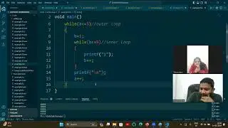 C Programming | Nested Loop | Demo Videos #cprogramming #nestedloop #coding #logic #369