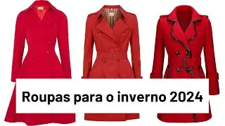 Descubra as roupas para o inverno 2024 - Leia a descrição do Vídeo