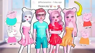 My SUBSCRIBERS Pick My CUSTOM THEMES in DRESS to IMPRESS!