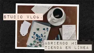 ARTIST DIARIES | Abriendo una tienda en línea y pintando ilustraciones cozy