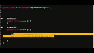 Libgdx Game Development/ Libgdx Tutorials! Part 1 "Setup and Cameras"